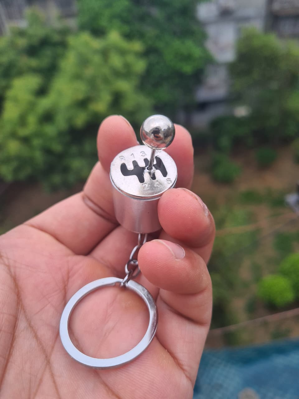 6-Speed Manual Gearbox Keychain ⚙️ | Functional Gear Shifter | Premium Metal Keychain