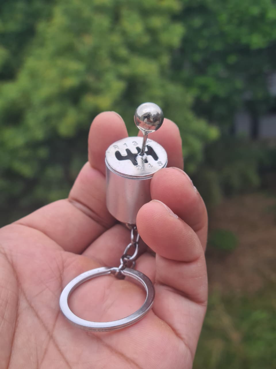6-Speed Manual Gearbox Keychain ⚙️ | Functional Gear Shifter | Premium Metal Keychain