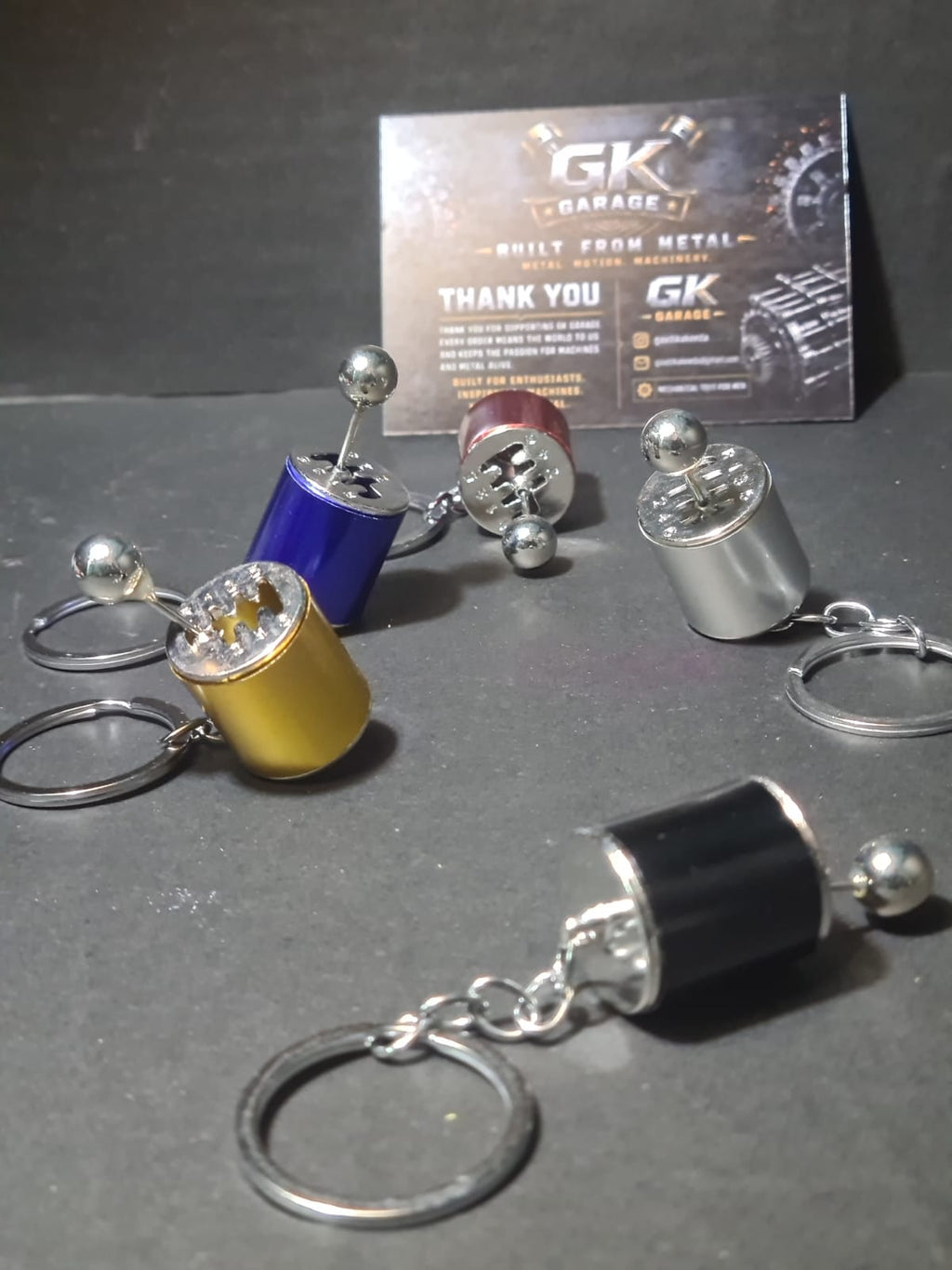 6-Speed Manual Gearbox Keychain ⚙️ | Functional Gear Shifter | Premium Metal Keychain