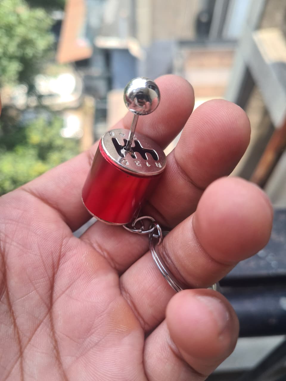 6-Speed Manual Gearbox Keychain ⚙️ | Functional Gear Shifter | Premium Metal Keychain