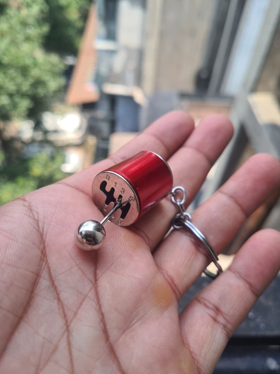 6-Speed Manual Gearbox Keychain ⚙️ | Functional Gear Shifter | Premium Metal Keychain